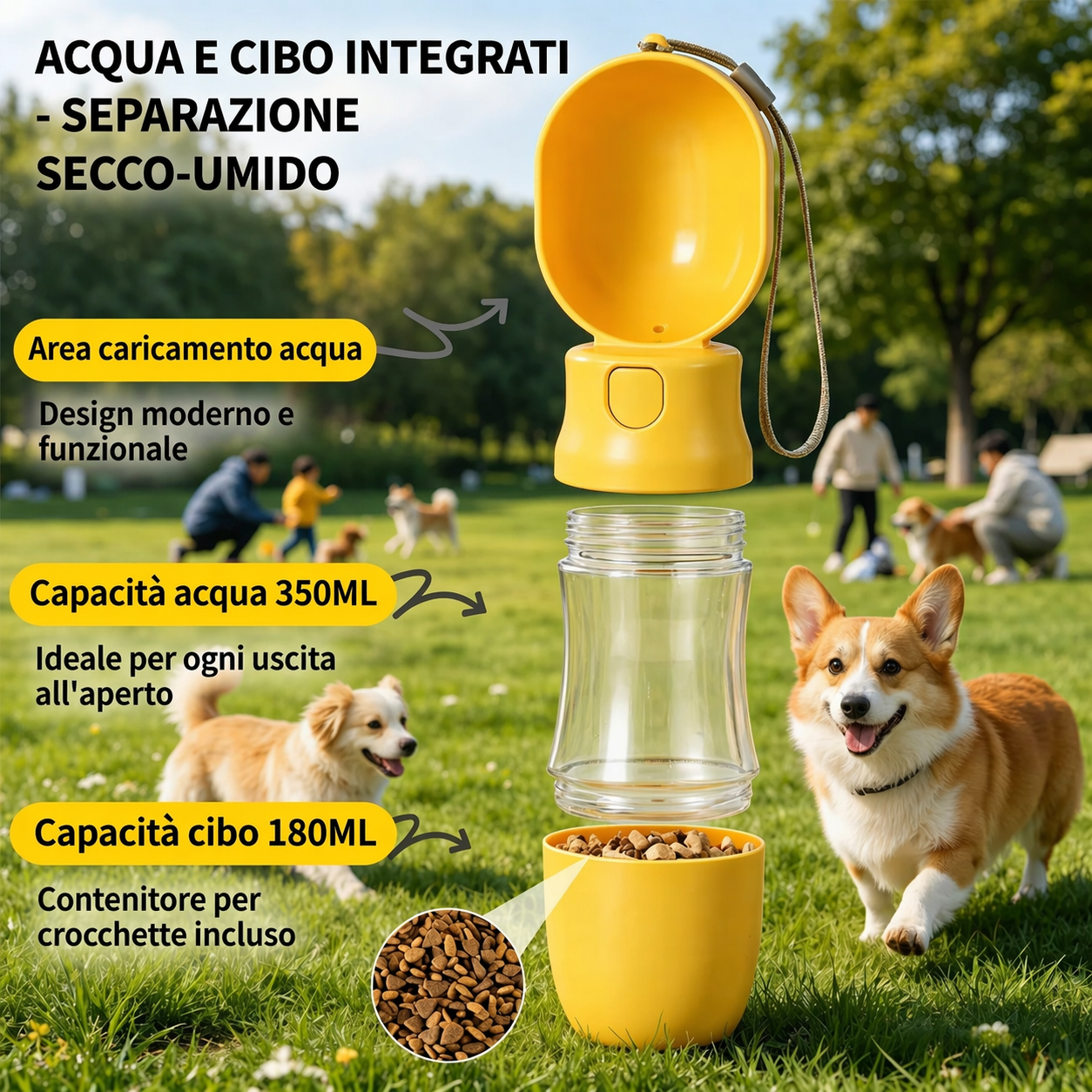 HydroSnack™ - Dispenser 2 in 1